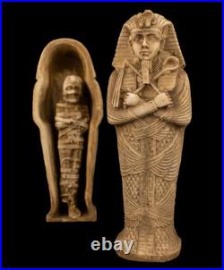 Authentic Ancient Egyptian Statue King Tutankhamun Mummy Rare Antiquity BC