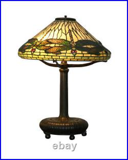 Authentic Antique Tiffany Dragonfly Lamp
