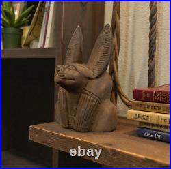 Authentic Egyptian Head Rare Egyptian Antiquities God Anubis Pharaonic BC