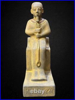 Authentic Egyptian statue God creation Ptah Rare Ancient Egyptian Antiquities BC