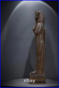 Authentic Pharaonic Black Statue Rare Egyptian Artifacts Of Phataoh Tutankhamun