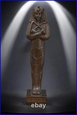 Authentic Pharaonic Black Statue Rare Egyptian Artifacts Of Phataoh Tutankhamun