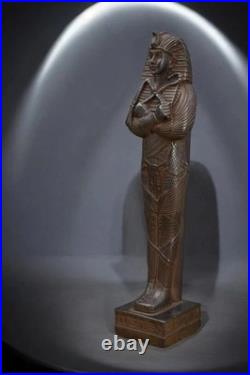 Authentic Pharaonic Black Statue Rare Egyptian Artifacts Of Phataoh Tutankhamun