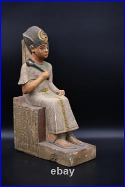 Authentic Pharaonic Statue King Khufu Rare Ancient Egyptian Antiquities Egypt BC