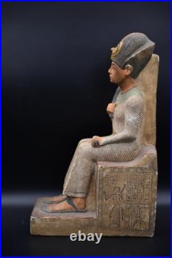 Authentic Pharaonic Statue King Khufu Rare Ancient Egyptian Antiquities Egypt BC