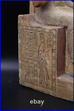 Authentic Pharaonic Statue King Khufu Rare Ancient Egyptian Antiquities Egypt BC