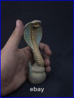 Authentic Pharaonic Statue Rare Egyptian Antiquities Of Egyptian God Apep BC