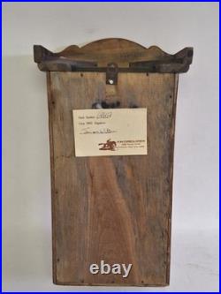 Authentic Pony Express System Verified 1900 Regulator Clock-Excellent Cond