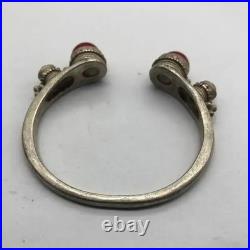 Authentic Silver Bracelet Ancient Tibet Antiquities symbol of indestructibility