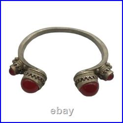 Authentic Silver Bracelet Ancient Tibet Antiquities symbol of indestructibility