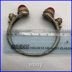 Authentic Silver Bracelet Ancient Tibet Antiquities symbol of indestructibility