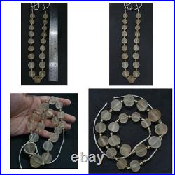 Beautiful Ancient Crystal Quartz Carving Beads #2W