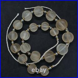 Beautiful Ancient Crystal Quartz Carving Beads #2W