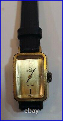Beautiful Collectible Vintage Omega De ville Ladies Winding Wrist Watch Cal 485