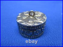 Beautiful Silver Tone 9 Antique Mezuzah Case