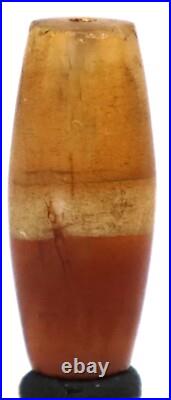 Beautiful ancient agate bead size 22.3/9.5mm
