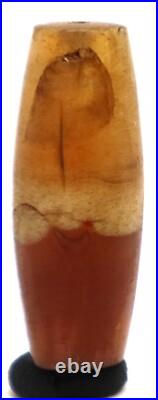Beautiful ancient agate bead size 22.3/9.5mm