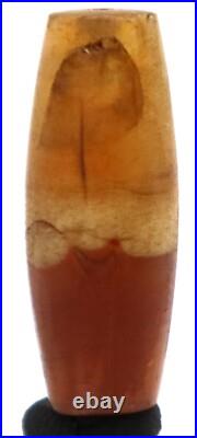 Beautiful ancient agate bead size 22.3/9.5mm
