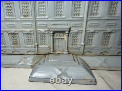 Big antique 1875 US Centennial enamel Cast Iron Still Bank Independence Hall