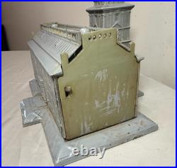 Big antique 1875 US Centennial enamel Cast Iron Still Bank Independence Hall