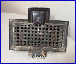 Big antique 1875 US Centennial enamel Cast Iron Still Bank Independence Hall