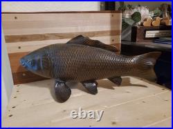 Bronze Antique Carp, Collector's Item, HEAVY