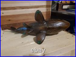 Bronze Antique Carp, Collector's Item, HEAVY