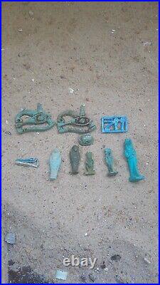 COLLECTION RARE ANCIENT EGYPTIAN PHARAONIC ANTIQUE Amulets