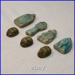 COLLECTION RARE ANCIENT EGYPTIAN PHARAONIC ANTIQUE Amulets Egypt History