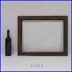 Ca. 1890 old wooden picture frame in original condition 20.5 x 15.9 in inside