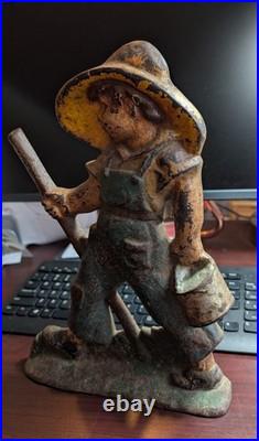 Cast Iron Doorstop Littco Products Huck Finn