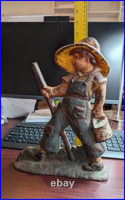 Cast Iron Doorstop Littco Products Huck Finn