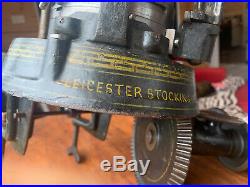 Circular Sock Knitting Machine Leicester No. 473 Antique Rare Collectable working