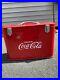 Coca-Cola-Airline-Cooler-Ice-Chest-ORIGINAL-Vintage-Antique-01-lb