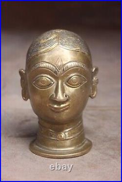 Collectable antiques bronze gori head collectable Hindu goddess idol Hinduism