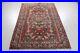 Collectible-Antique-Rug-4x6-Low-Pile-Faded-Red-Worn-Vintage-Floral-Carpet-01-ewc