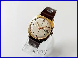 Collectible PRIM 17J Men's Mechanical Hand-Winding Vintage Watch Czechoslovakia
