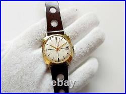Collectible PRIM 17J Men's Mechanical Hand-Winding Vintage Watch Czechoslovakia