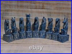 Collection Ancient Egyptian gods Catural and Social phenomena Antiques BC