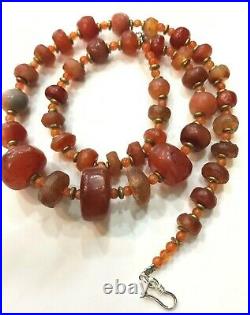 Collection Antique Himalayan India African Tibet Nepali Carnelian Agate Old Bead