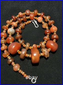 Collection Antique Himalayan India African Tibet Nepali Carnelian Agate Old Bead