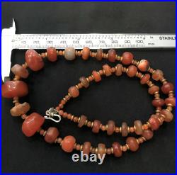 Collection Antique Himalayan India African Tibet Nepali Carnelian Agate Old Bead