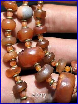 Collection Antique Himalayan India African Tibet Nepali Carnelian Agate Old Bead