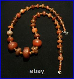 Collection Antique Himalayan India African Tibet Nepali Carnelian Agate Old Bead