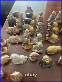Collection Of Over 70 Antique Morse's Tea Ceramic Figurines 1950's