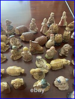 Collection Of Over 70 Antique Morse's Tea Ceramic Figurines 1950's