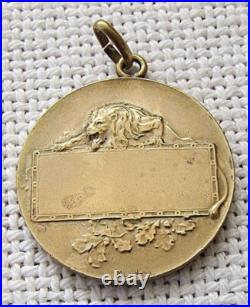 Collection of 16 antique and old silver & silver plated medals, badges & tokens