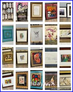 Collection of Fine Art Antiques & Collectibles Storage Unit