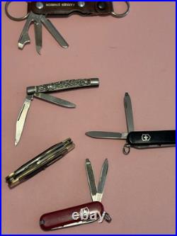 Collection of unused various knives in original packaging