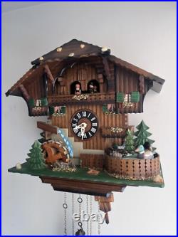 Cuckoo Clock 8 Day Moving Ducks